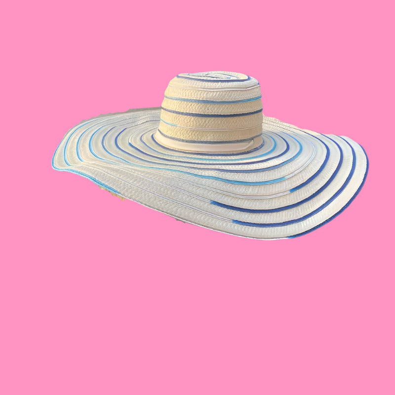 Beach Vacation Casual Stripe Designer Hats