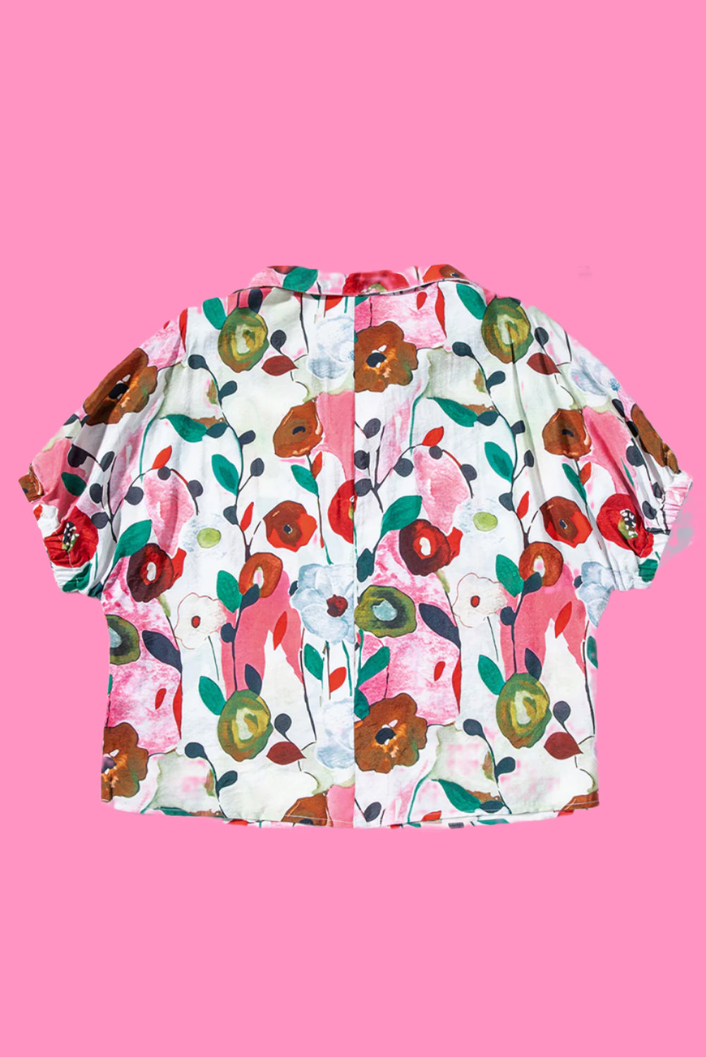 Floral Print Boho Blouse