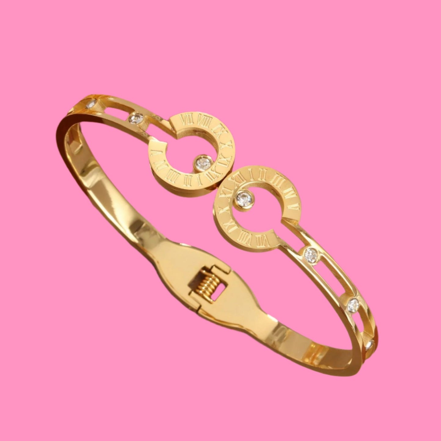Jenna Stainless Steel Bangle