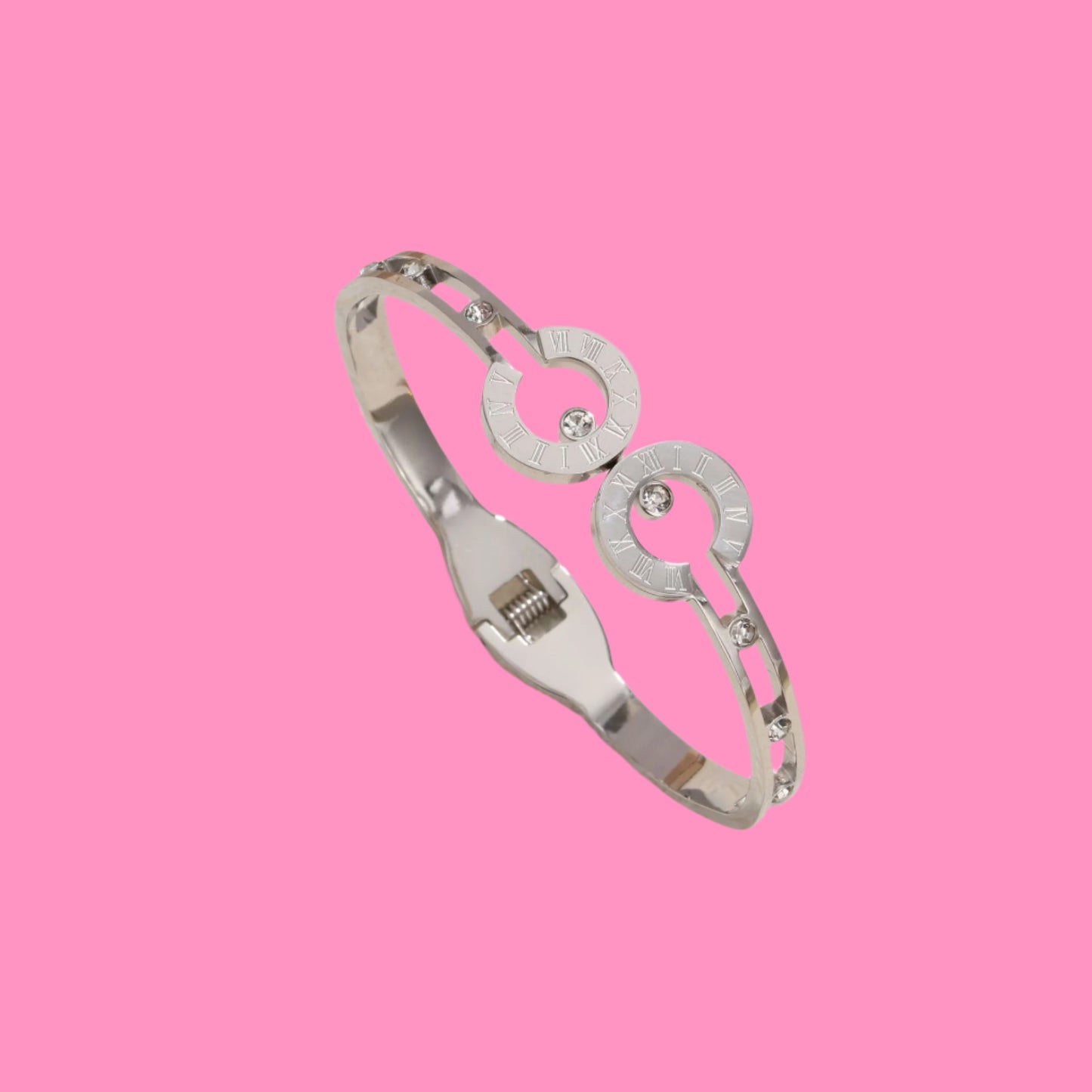 Jenna Stainless Steel Bangle