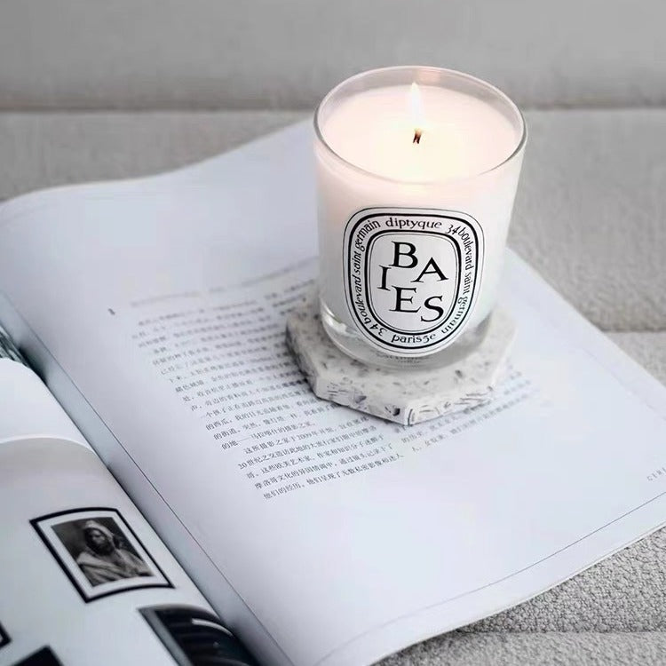 Tiptok Aromatherapy Candle Pure Natural Plant Essential Oil Smokeless Fragrance with Hand Gift