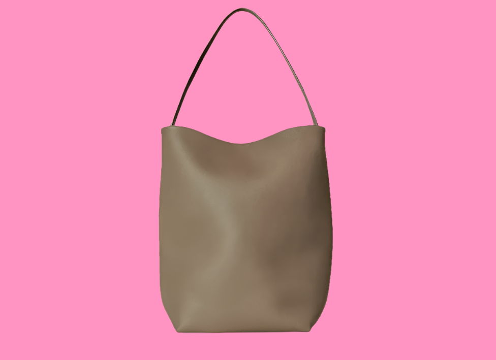Small Park North/South Leather Tote