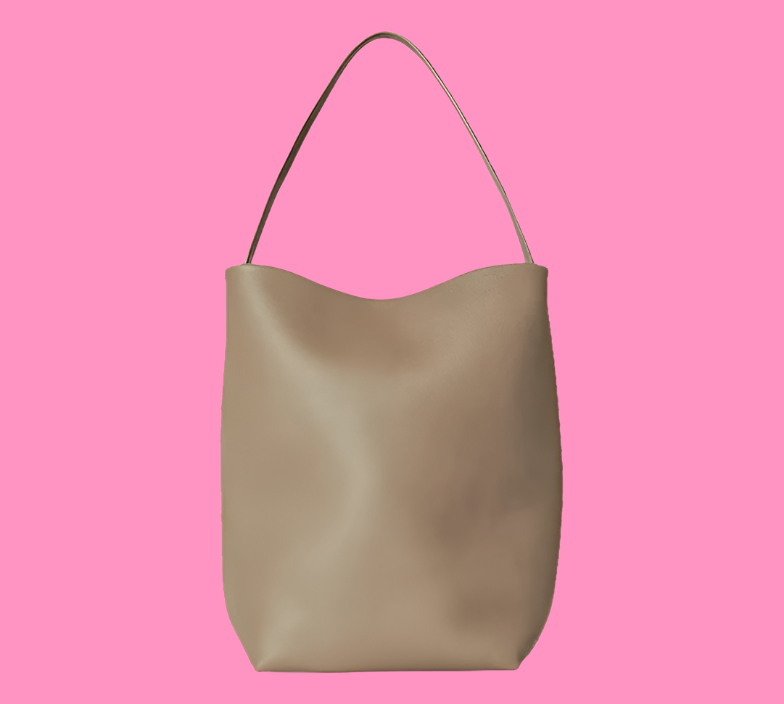 Small Park North/South Leather Tote