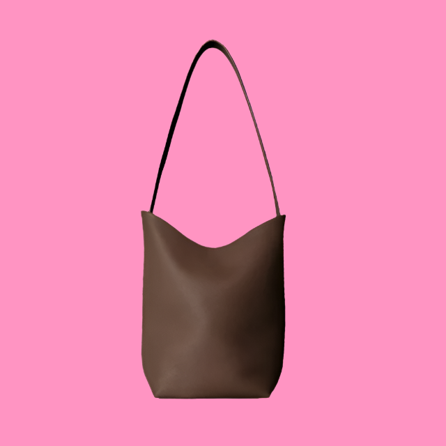 Small Park North/South Leather Tote