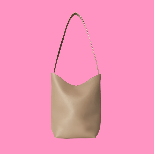 Small Park North/South Leather Tote