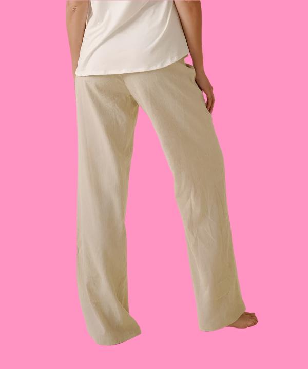 BAMBOO COTTON LINEN PANTS