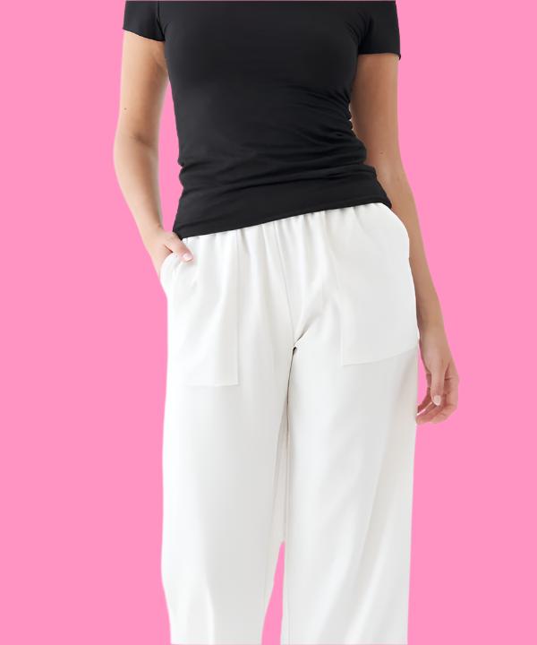 BAMBOO COTTON LINEN PANTS