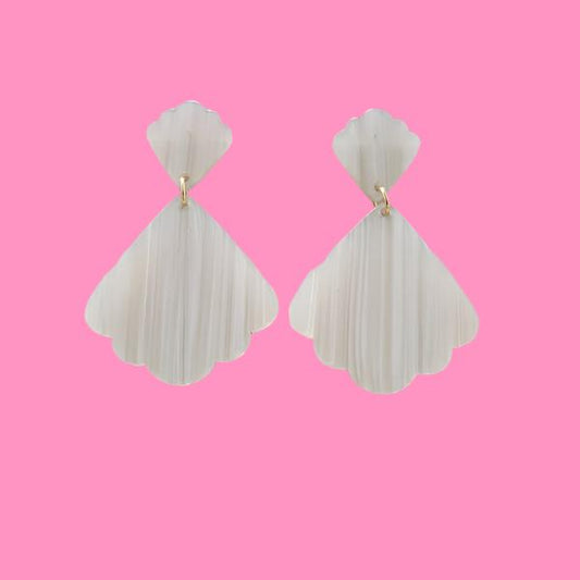 Ariel Earrings - Seashell