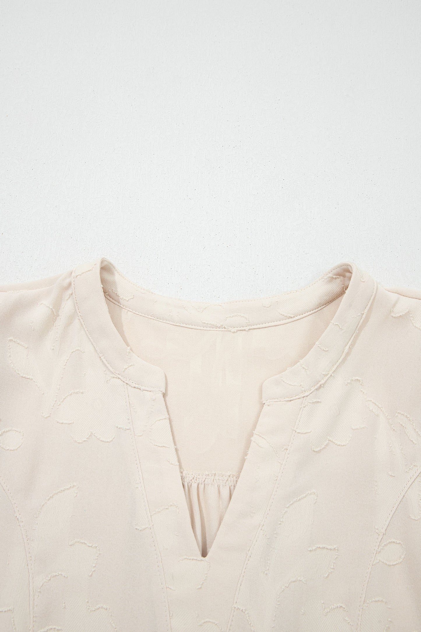 Long Sleeve Tiered Mini Dress