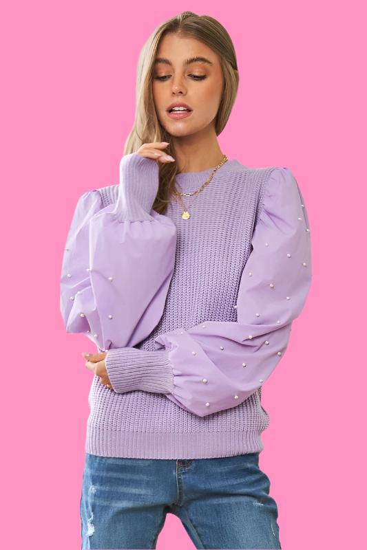 Pearl Embellishments Sweater