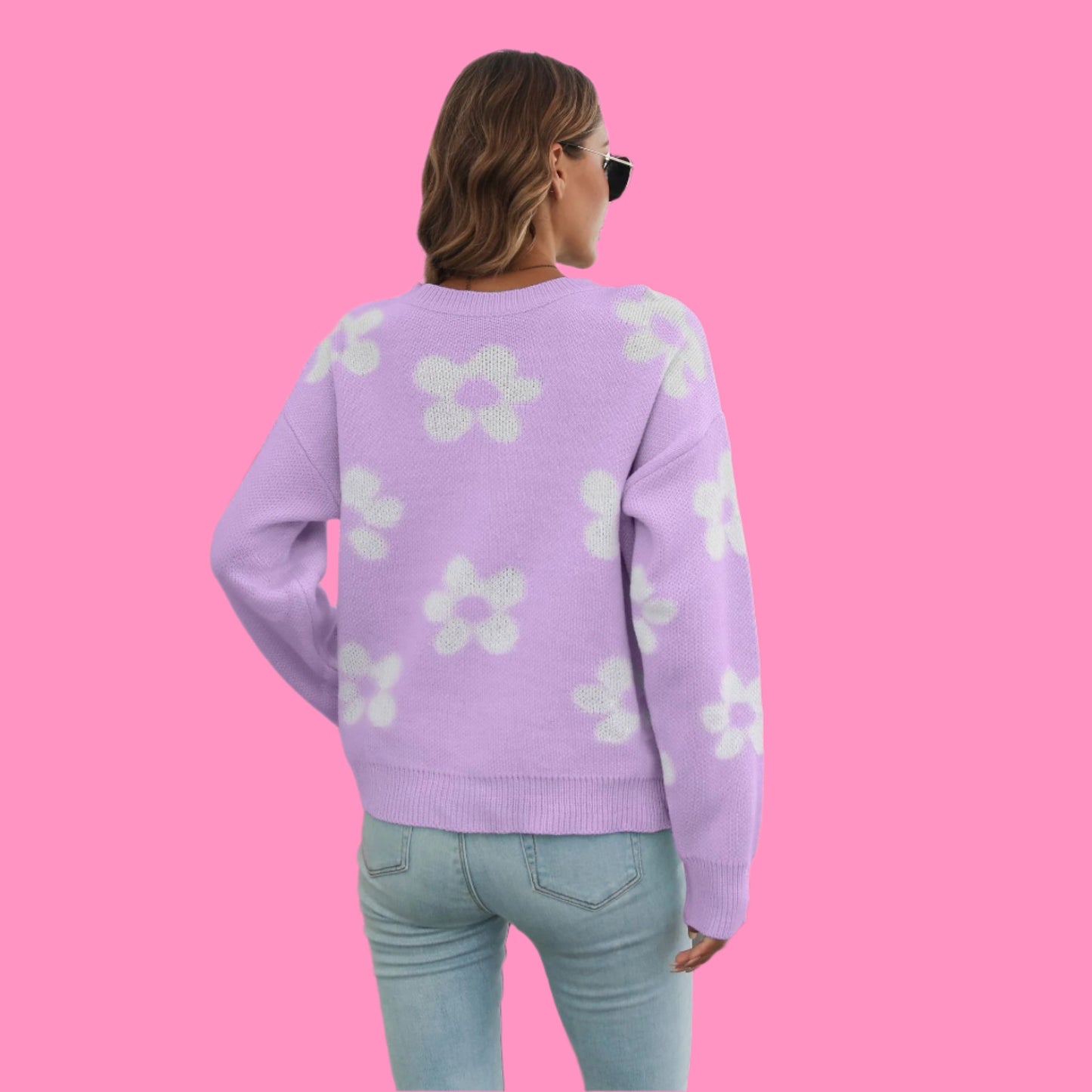 Paxton Flower Sweater