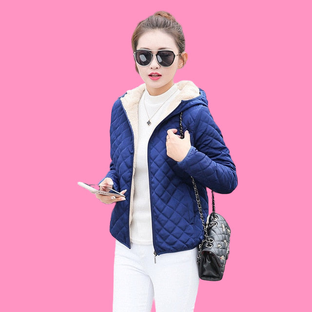 Hooded Cotton Winter Jacket