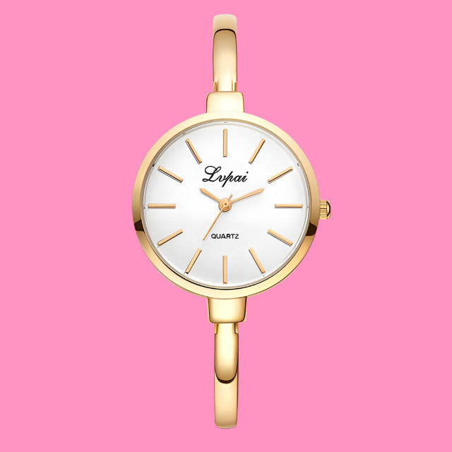 Lupai Rose Gold Luxury Sports Watch