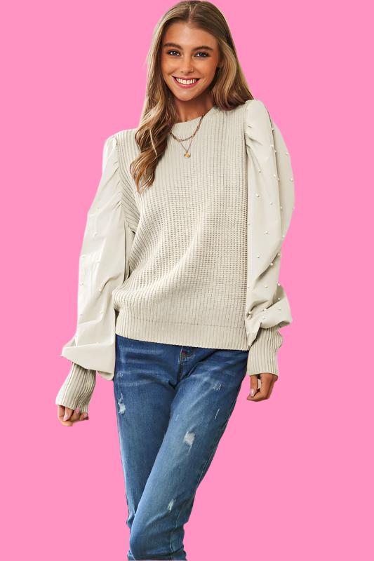 Pearl Embellishments Sweater