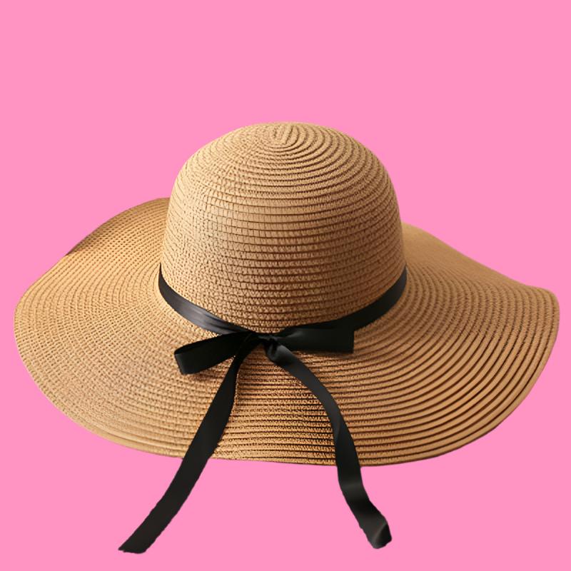 Summer Straw Hat Woman Beach Sun Hats