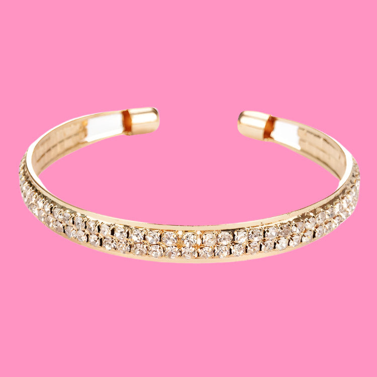 Lily Rhinestone Formal Braclet