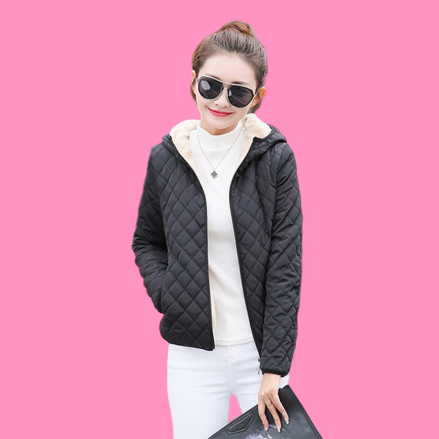 Hooded Cotton Winter Jacket