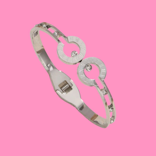 Jenna Stainless Steel Bangle