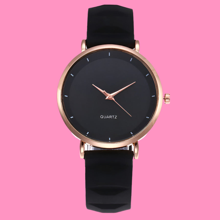 Ausyst Sleek Minimalist Fashion With Strap Dial Women's Quartz Watch