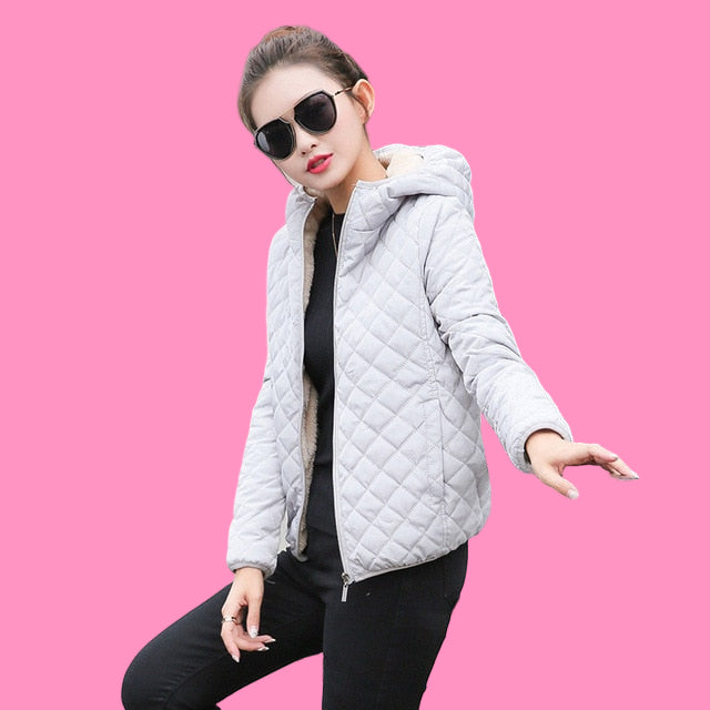 Hooded Cotton Winter Jacket