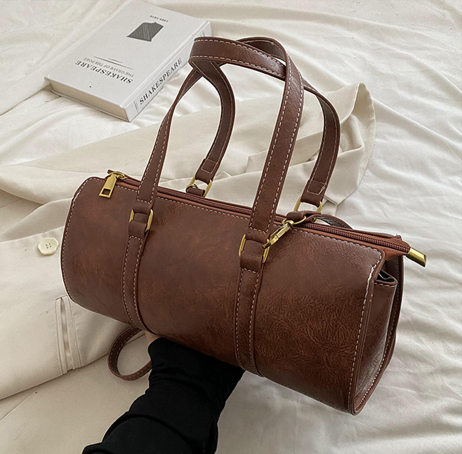 Barrel Purse Crossbody Handbags