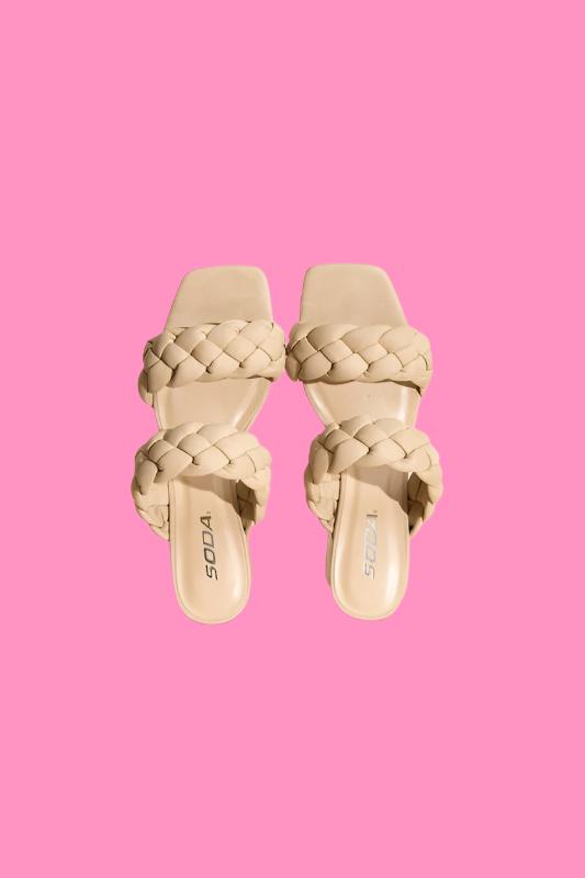 Braided Mule Heels